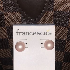 Francesca’s pearl earrings